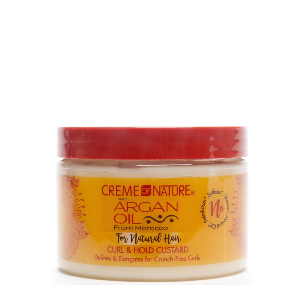 Creme of Nature Argan Oil Curl & Hold Custard 326g