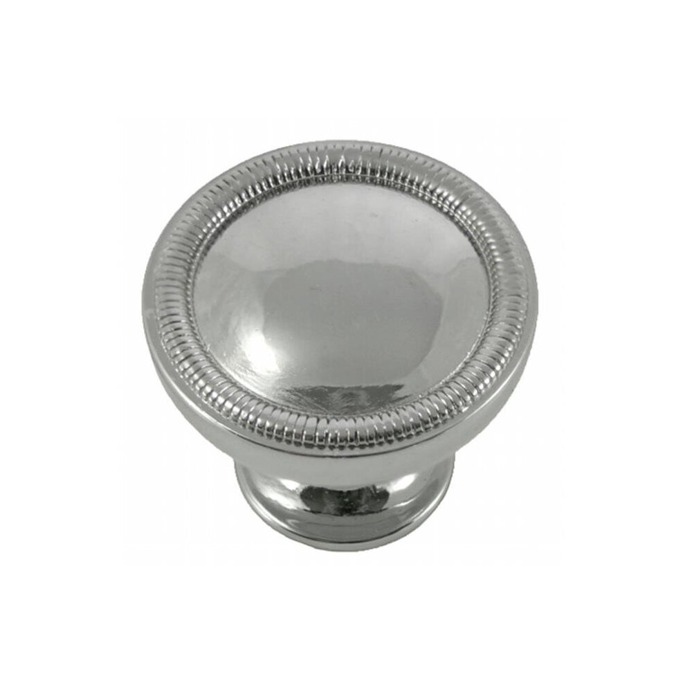 1.25 In. Polished Nickel Vanilla Border Knob 756873688646