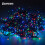 The Christmas Workshop 78460 960 LED Multi-Coloured Chaser Cluster Lights 12