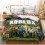 (Pattern 25, Double) ROBLOX Bedding Single Double Duvet Cover Cartoon 1