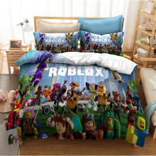 (Pattern 15, Single) ROBLOX Bedding Single Double Duvet Cover Cartoon