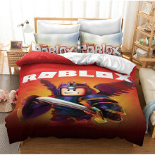 (Pattern 07, Double) ROBLOX Bedding Single Double Duvet Cover Cartoon