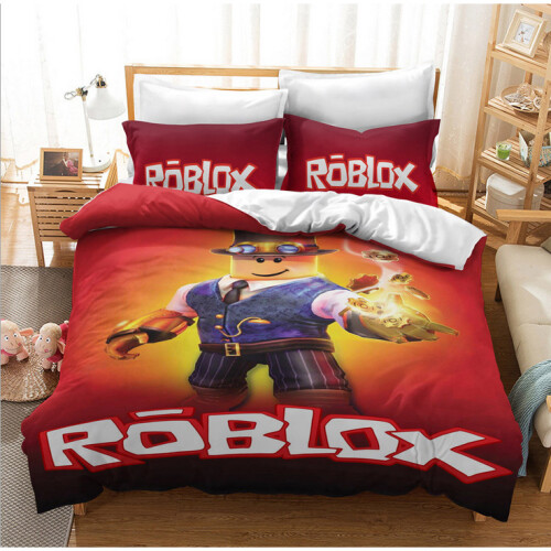 (Pattern 26, Single) ROBLOX Bedding Single Double Duvet Cover Cartoon