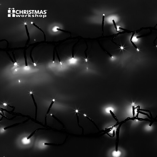 The Christmas Workshop 78400 720 LED Bright White Chaser Cluster Lights 1