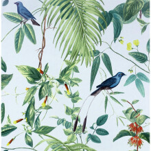 Arthouse Exotic Garden Blue Any Room Paste The Wall Bedroom Wallpaper