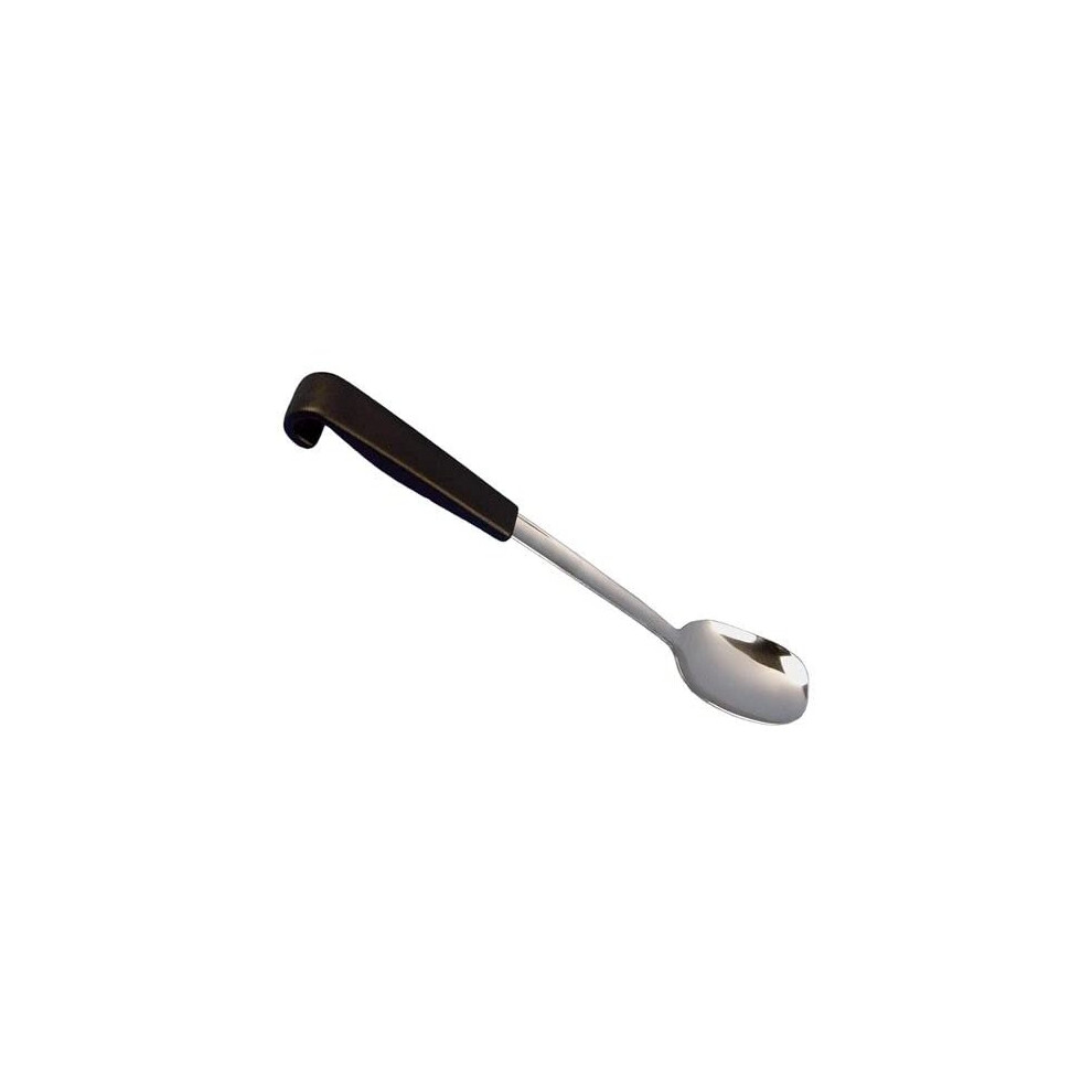 Black Handled Salad Spoon 220mm