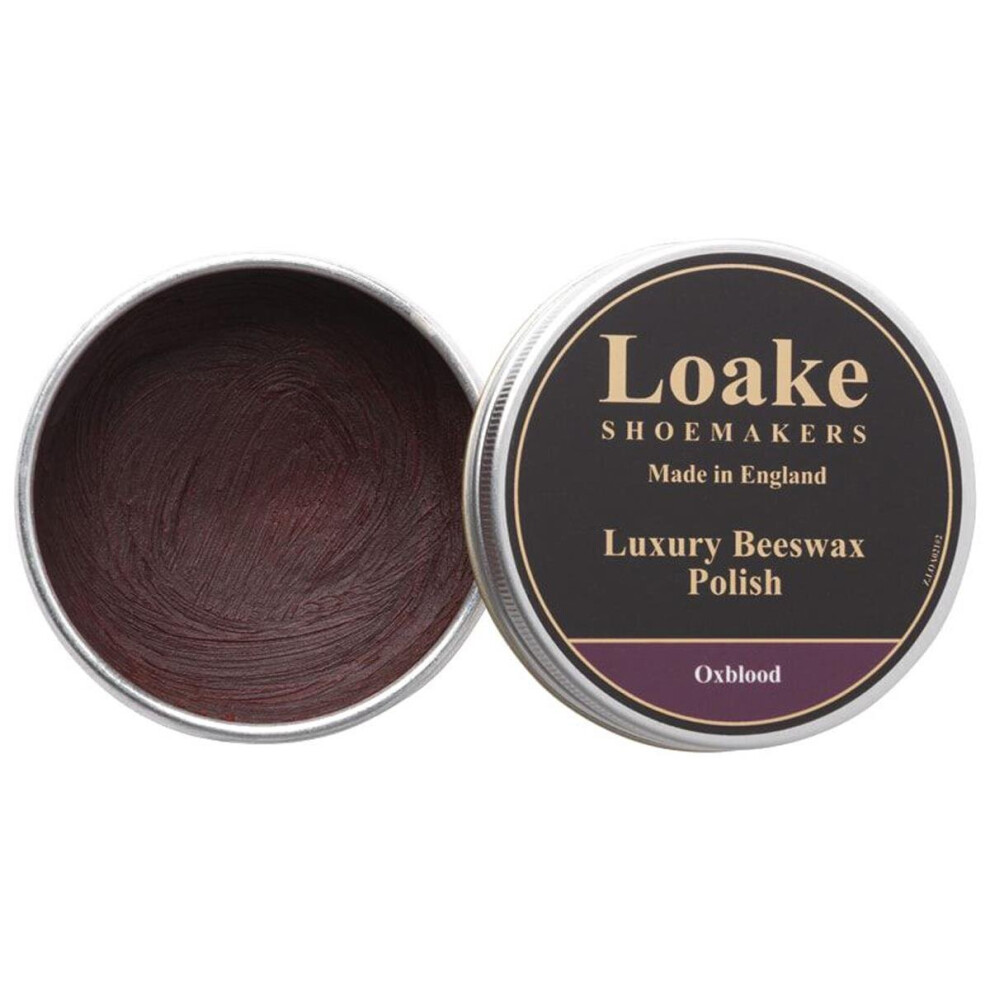 (Burgundy and Oxblood) Loake Luxury Beeswax Polish