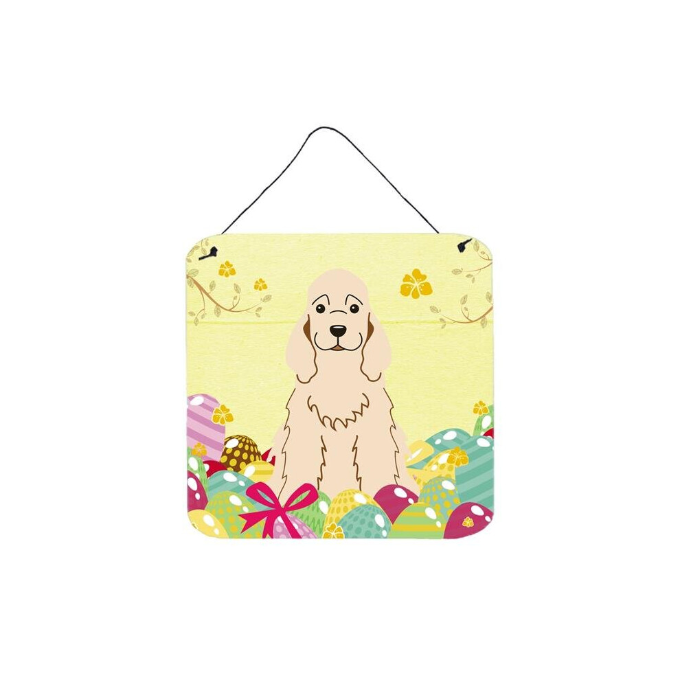 Easter Eggs Cocker Spaniel Buff Wall Or Door Hanging Prints Comfortcreator