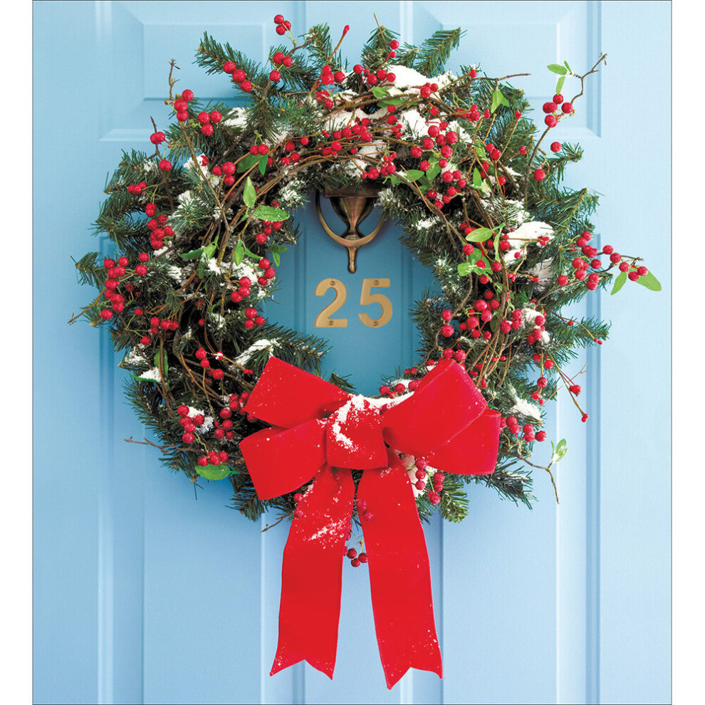 Woodmansterne Pack Of 5 Festive Welcome Charity Christmas Cards Supporting Multiple Charities