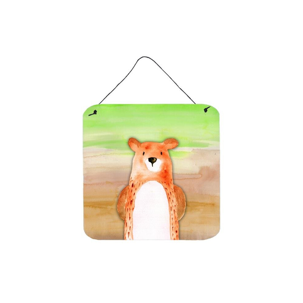 Bear Watercolor Wall Or Door Hanging Prints Comfortcreator