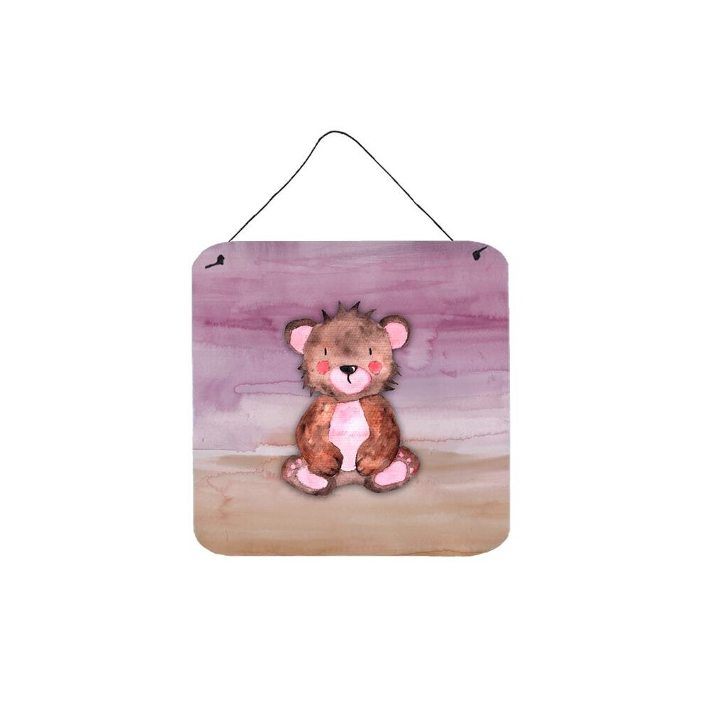 Bear Cub Watercolor Wall Or Door Hanging Prints Comfortcreator
