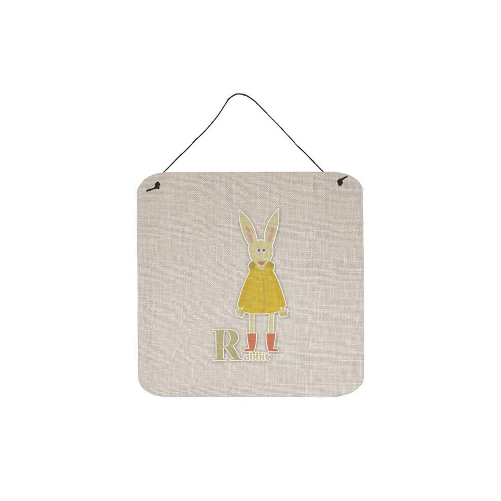 Alphabet R For Rabbit Wall Or Door Hanging Prints Comfortcreator