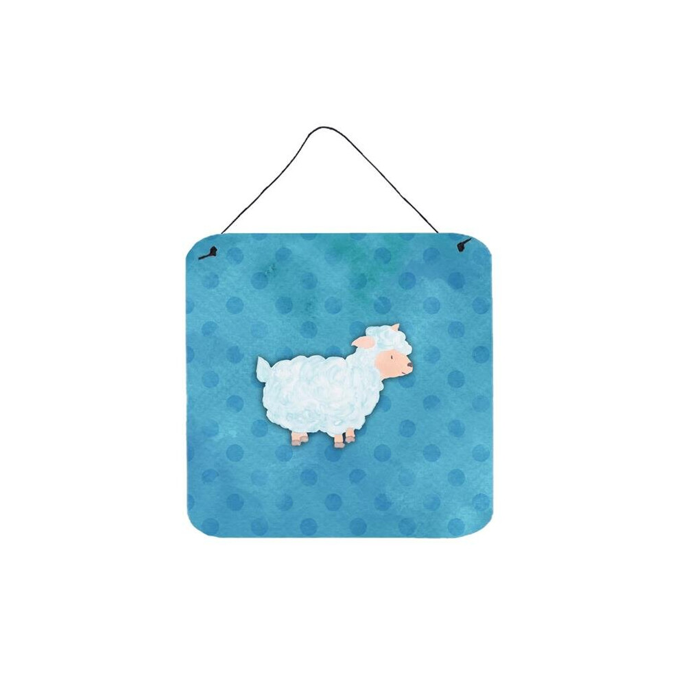 Polkadot Sheep Lamb Watercolor Wall Or Door Hanging Prints Comfortcreator