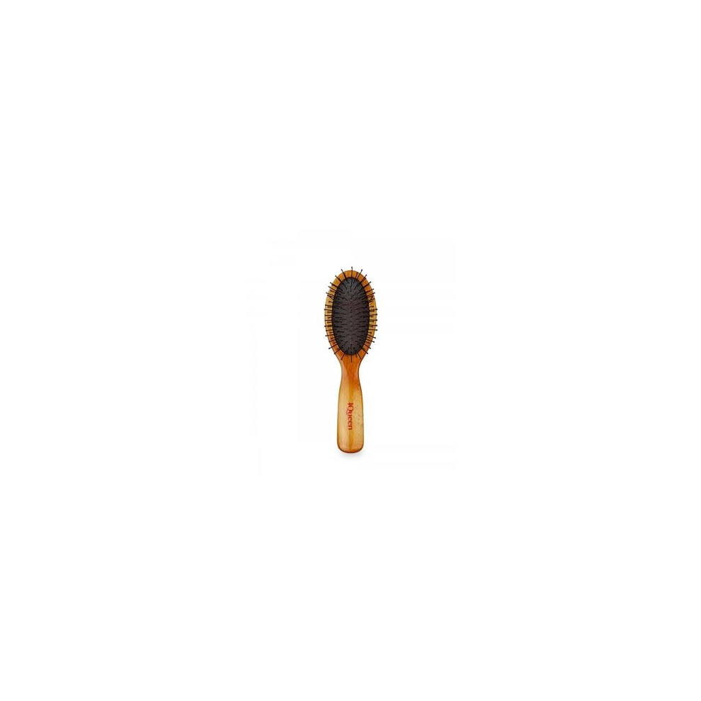 IQueen Glossy Lux Small Oval Detangler Hair Brush 50x175mm