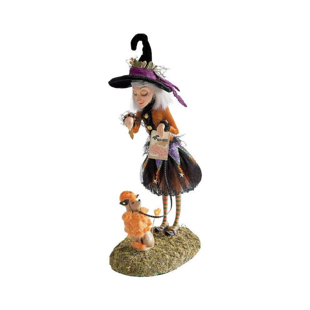 (Belinda) Halloween Witch Doll Ornament Charming Desktop Dolls For Home Decoration Kids