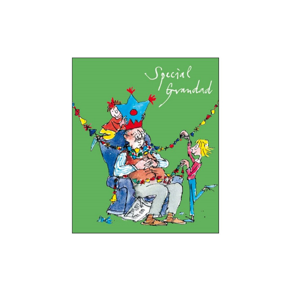 Woodmansterne Special Grandad Quentin Blake Christmas Greeting Card Popular Xmas Cards