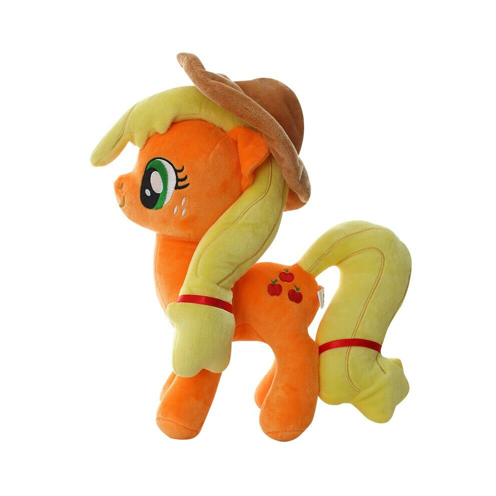 (Orange Yellow, 30cm/11.81in) My Little Pony Plush Toy Spike Twilight Sparkle Stuffed Doll Kids Children Gifts