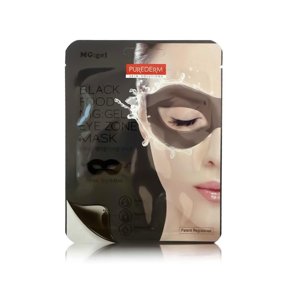Purederm Black Food Eye Zone Gel Mask