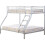 (Silver) Tandi Triple Sleeper Bunk Bed Frame - Black/Silver 1