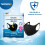 Termin8 Lightweight Breathable Reusable Face Mask for Kids - Black 6