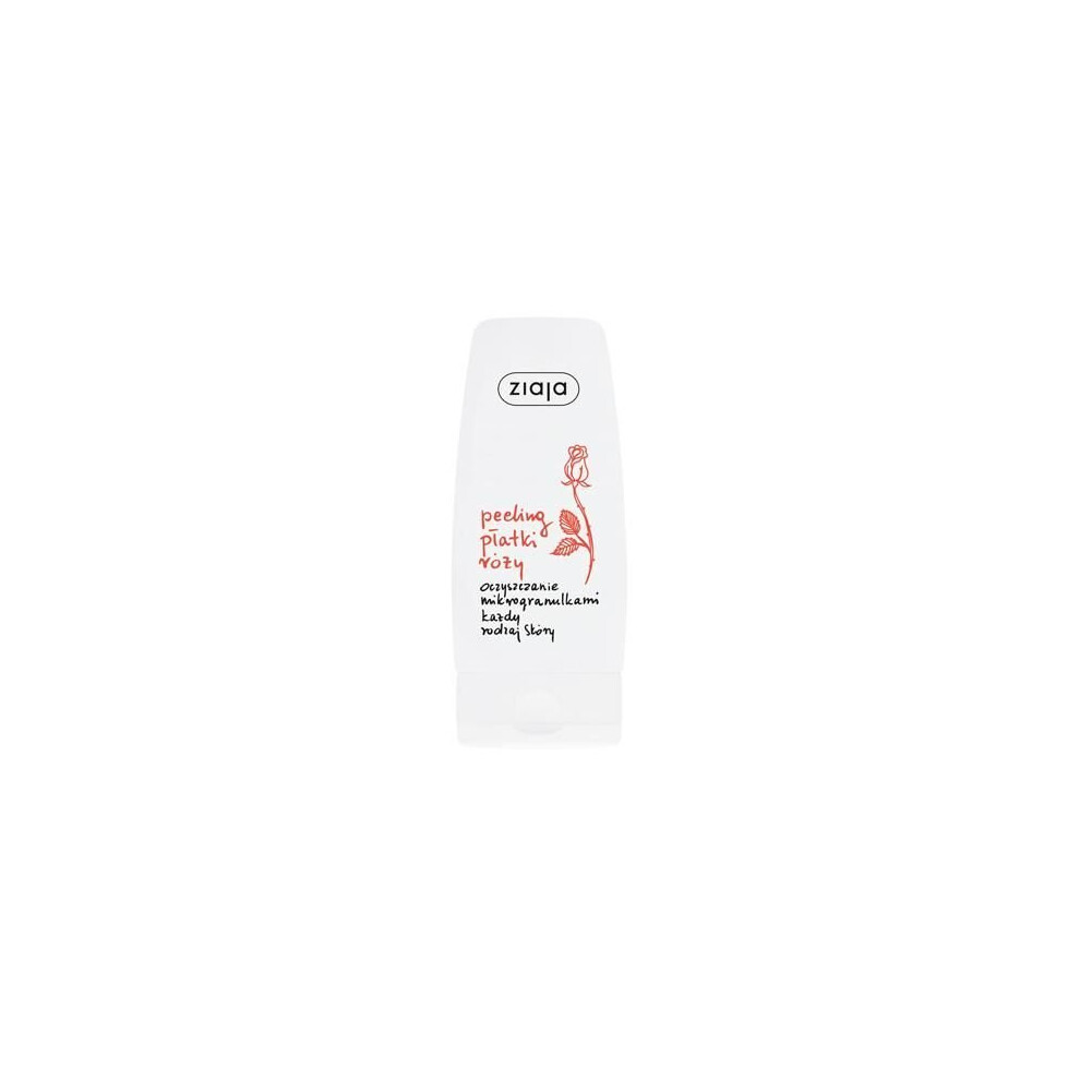 Ziaja RÃ³Å¼ana, peeling z mikrogranulkami, 60 ml