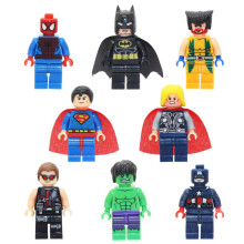 8PCS Superheroes Minifigure Fit Lego Building Block Toy UK