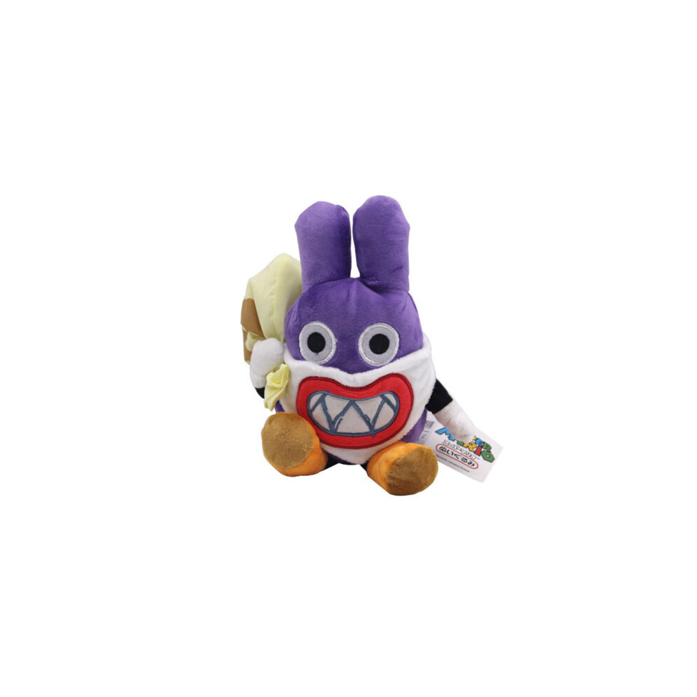 (19cm Invisible Rabbit) Super Mario Bros U Thief Nabbit Rabbit Plush Stuffed Doll Toy 19CM Xmas Gift