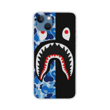 (Bape-Shark-2, iPhone 13 (6.1 inch)) iPhone Case Clear Shockproof Protective Case