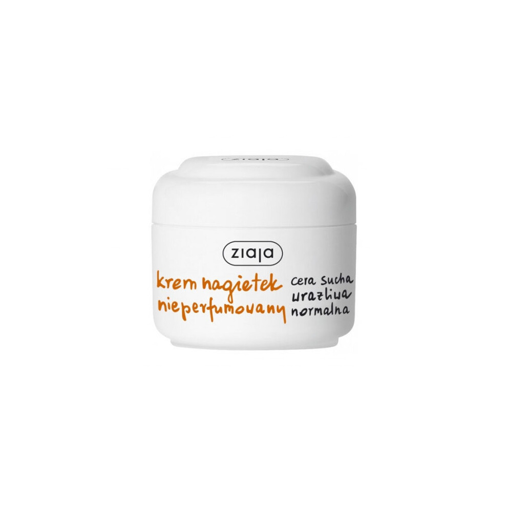 Ziaja , Krem Z Nagietkiem Nieperfumowany, Cera Sucha, Wraå¼Liwa I Normalna, 50 Ml