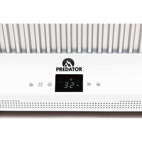 Glaziar H35/W Portable PTC Space Heater Remote Control Touch White 2