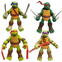 4 ks Teenage Mutant Ninja Turtles TMNT akčné figúrky kolekcia hračiek