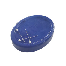 RY-3507 Magnetic Pin Cushion with 3 Pins - Dressmaking, Sewing & Office Paperclip Holder, Safe Magnetic Organizer