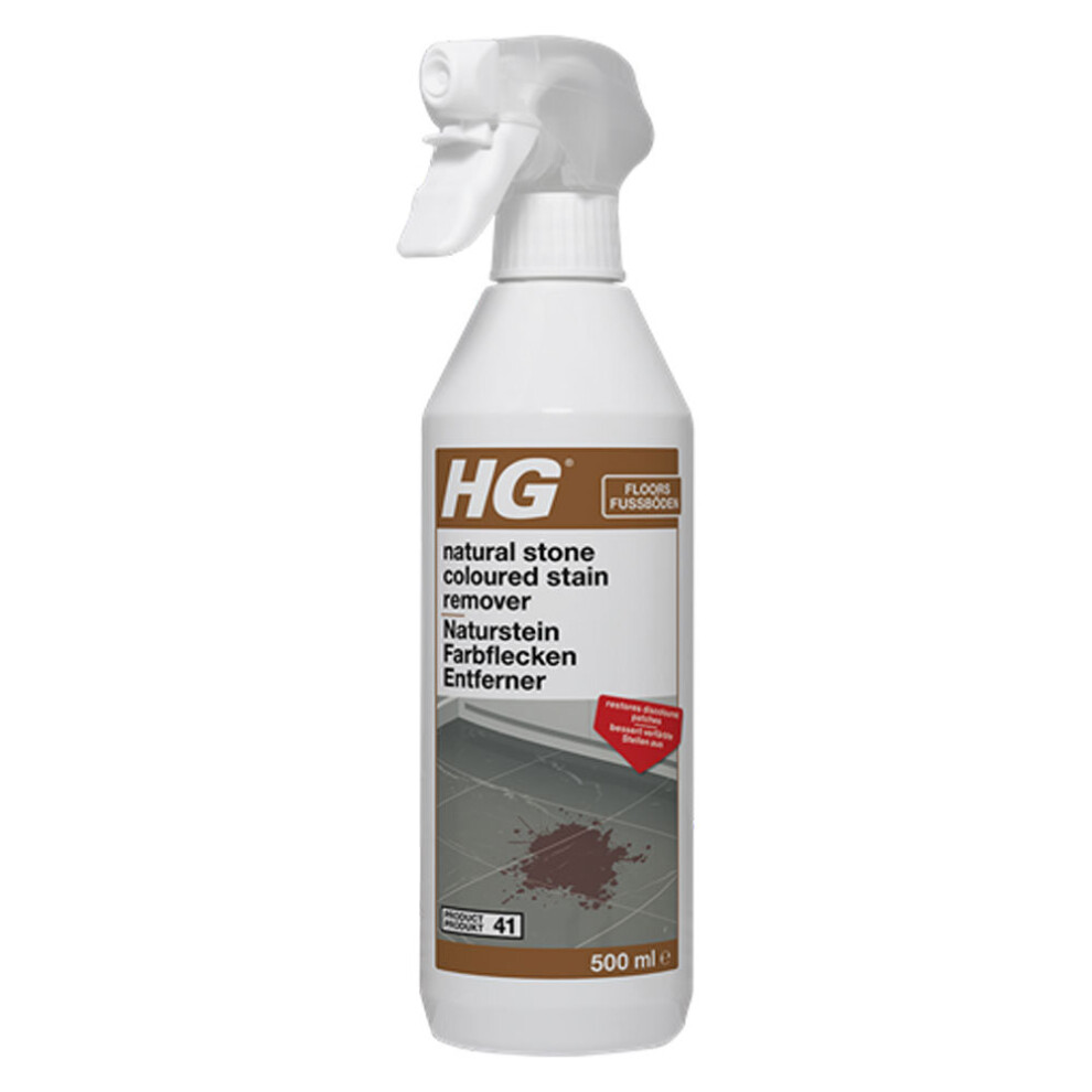 HG Natural Stone Stain Colour Remover 500ml Product Number 41