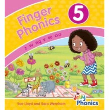 Finger Phonics Book 5 : in Precursive Letters (British English edition) - Sue Lloyd - book