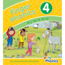Finger Phonics Book 4 : in Precursive Letters (British English edition) - Sue Lloyd - book