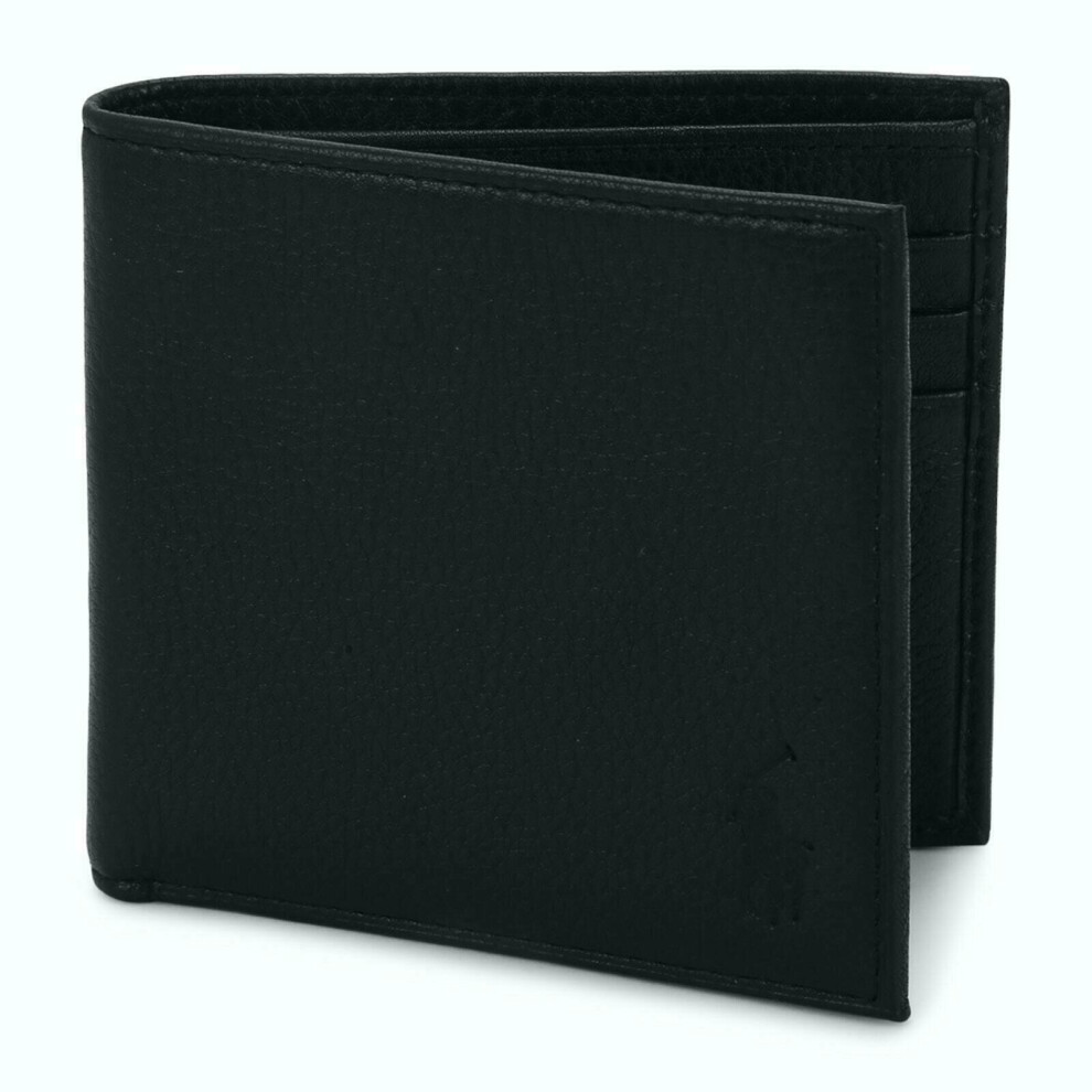 Polo Ralph Lauren Billfold 6 Card Holder Pebble Wallet | Men's Wallet