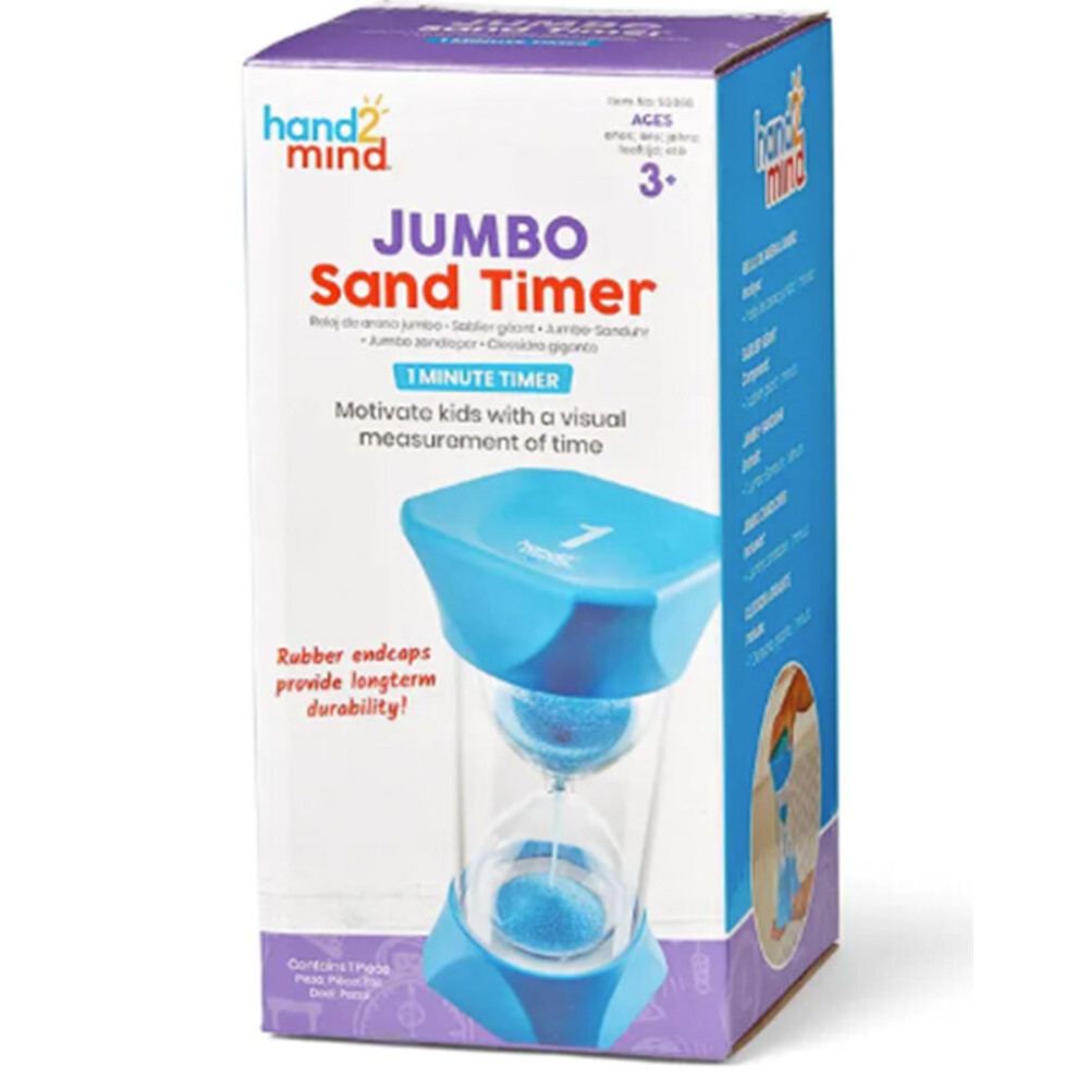 Learning Resources Jumbo Sand Timer - 1-Minute 93066