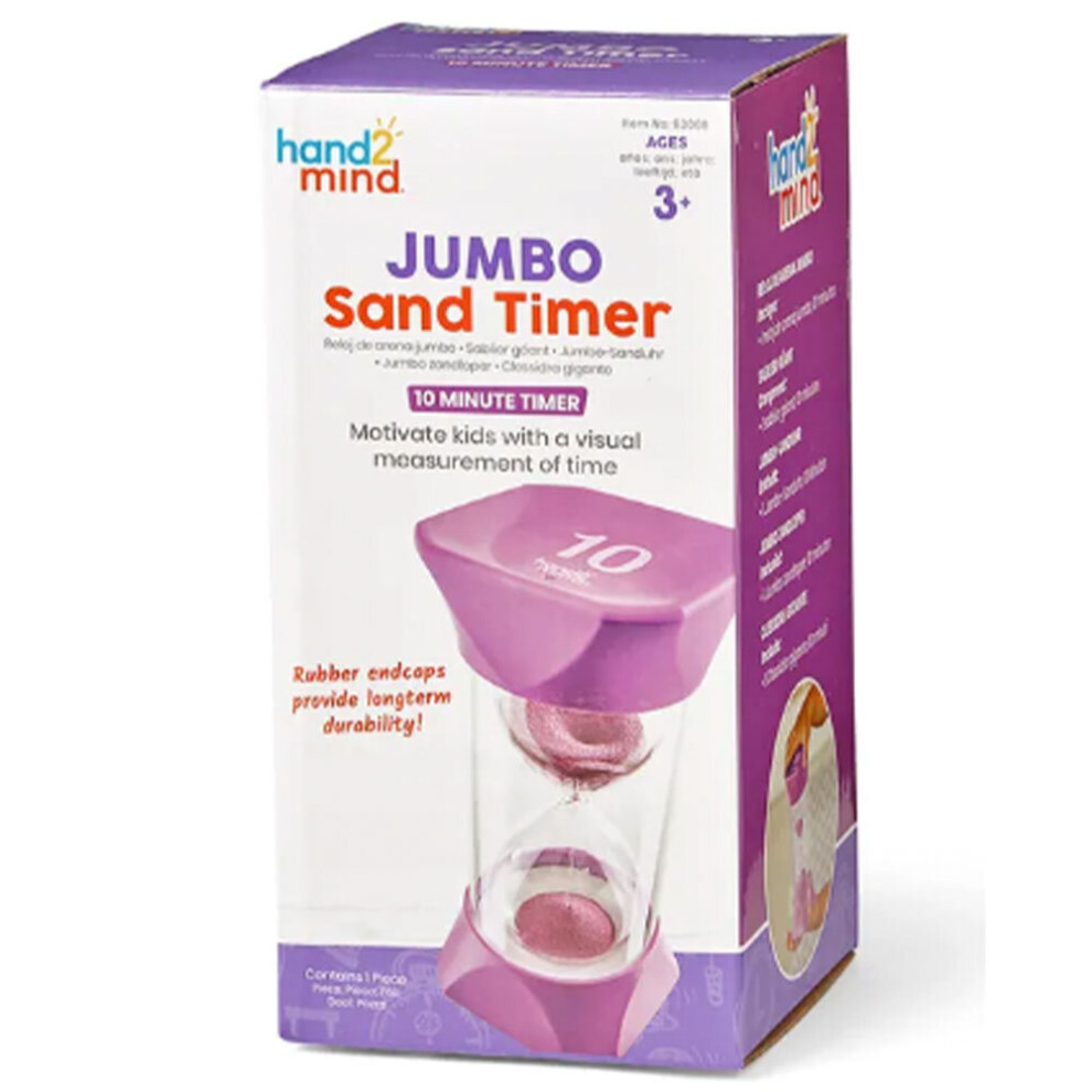 Learning Resources Jumbo Sand Timer - 10-Minute 93069