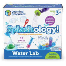 Learning Resources Splashology! Water Lab Science Kit - STEM Activiteiten, 19 Onderdelen, Geschikt voor Leeftijd 3+
