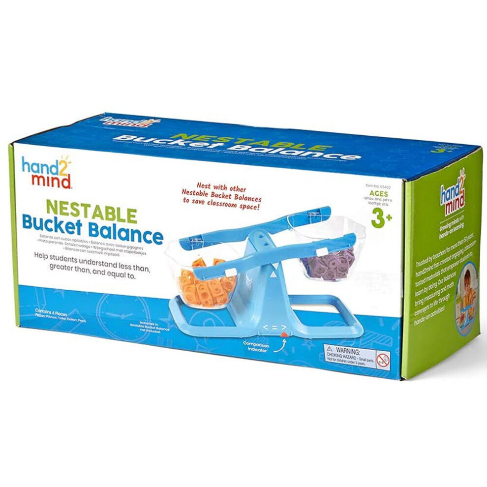 Learning Resources Nestable Bucket Balance 93402