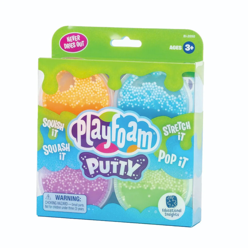 Playfoam Putty 4-Pack - Craft Play foam