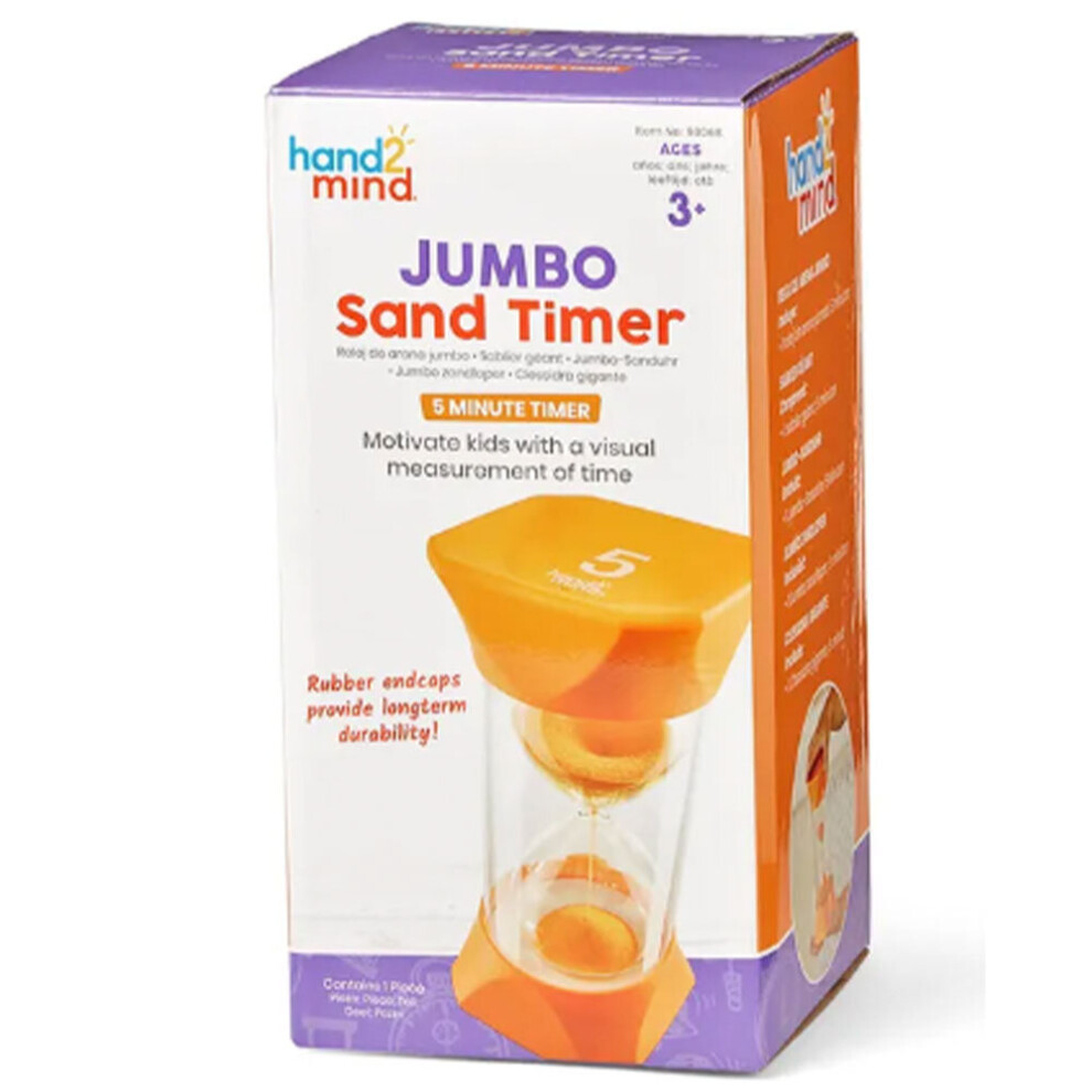 Learning Resources Jumbo Sand Timer - 5-Minute 93068