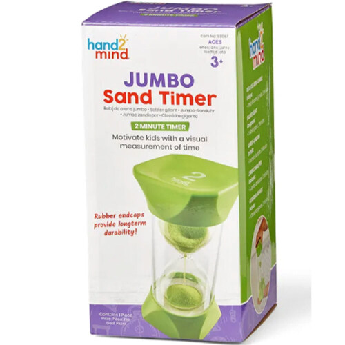 Learning Resources Learning Resources Jumbo Sand Timer - 2-Minute 93067