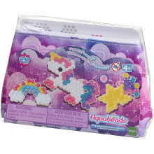 AQUABEADS Unicorn Decorators Pouch Set Over 500 Beads 31856