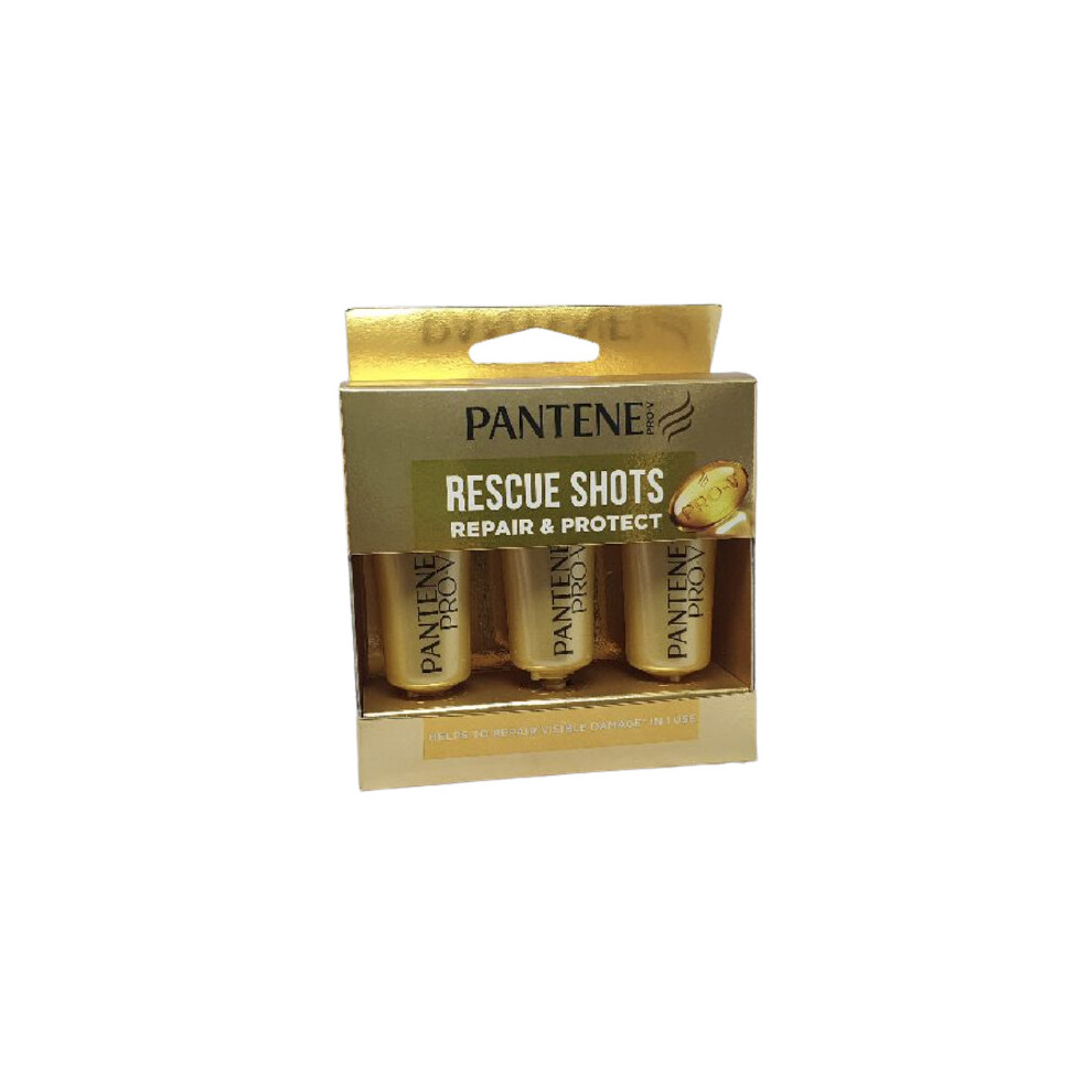 pantene rescue shots 3 x 15 ml repair & protect