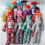 Random Pattern Color Stress Relief 12" Dammit Doll Plush Toy 1