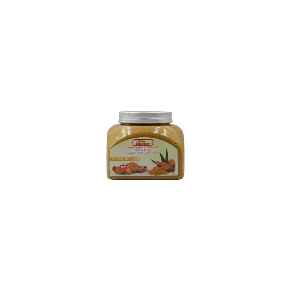 Skin Doctor Turmeric Face & Body Scrub Effective Skin Softness 500ml