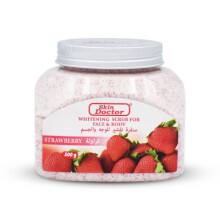 Skin Doctor Strawberry Scrub - Gentle Face & Body Exfoliation for Radiant, Glowing Skin 500g