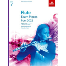 Flute Exam Pieces from 2022, ABRSM Grade 7 : Selected from the syllabus from 2022. Score & Part, Audio Downloads - ABRSM - book