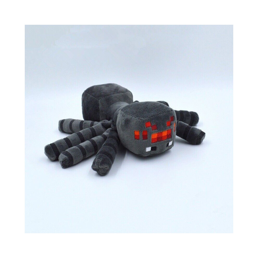 (Spider) Minecraft Plush Toys Minecraft Creeper Enderman Wolf Soft Stuffed Kids Xmas Gift